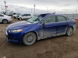 Ford Fusion Titanium salvage cars for sale: 2015 Ford Fusion Titanium