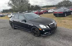 Salvage cars for sale at Apopka, FL auction: 2011 Mercedes-Benz E 350 4matic