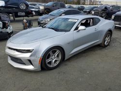 Chevrolet salvage cars for sale: 2017 Chevrolet Camaro LT