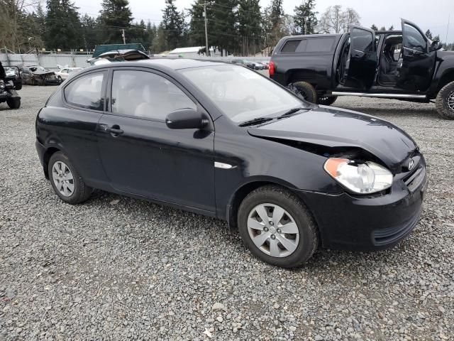 2010 Hyundai Accent Blue