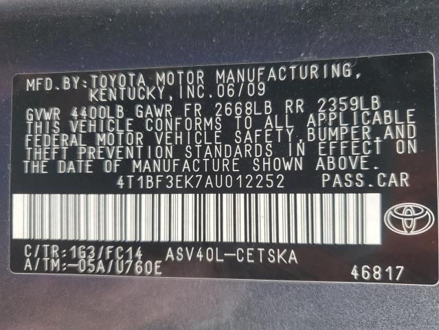 2010 Toyota Camry Base