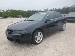 Salvage cars for sale at Houston, TX auction: 2004 Acura TSX