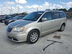 Salvage cars for sale at Homestead, FL auction: 2014 Chrysler Town & Country Touring