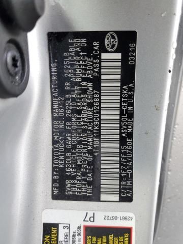 2012 Toyota Camry Base