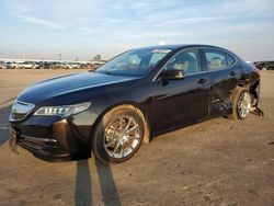 Salvage cars for sale at Fresno, CA auction: 2015 Acura TLX Tech