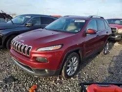 2017 Jeep Cherokee Limited en venta en Cahokia Heights, IL