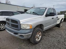 Dodge salvage cars for sale: 2005 Dodge RAM 2500 ST