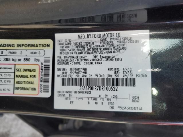 2013 Ford Fusion SE