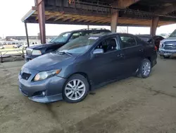 Toyota salvage cars for sale: 2009 Toyota Corolla Base