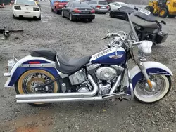 Salvage motorcycles for sale at Spartanburg, SC auction: 2007 Harley-Davidson Flstn