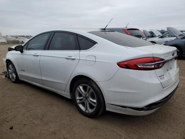 2018 Ford Fusion SE Hybrid