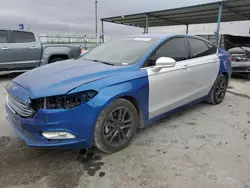 2018 Ford Fusion SE en venta en Anthony, TX