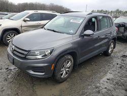 Volkswagen salvage cars for sale: 2015 Volkswagen Tiguan S