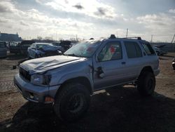 Salvage cars for sale at Des Moines, IA auction: 2002 Nissan Pathfinder LE