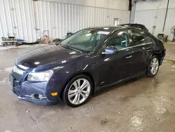 Salvage cars for sale at Franklin, WI auction: 2014 Chevrolet Cruze LTZ