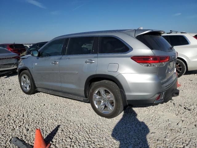 2018 Toyota Highlander Hybrid Limited