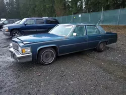 Salvage cars for sale at Graham, WA auction: 1977 Cadillac Seville