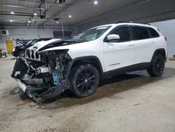 Salvage cars for sale at Candia, NH auction: 2014 Jeep Cherokee Latitude