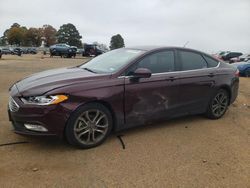 Salvage cars for sale from Copart Longview, TX: 2017 Ford Fusion S