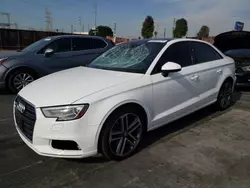 Salvage cars for sale at Wilmington, CA auction: 2017 Audi A3 Premium