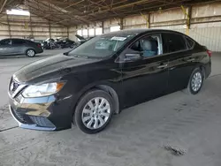 Nissan Vehiculos salvage en venta: 2017 Nissan Sentra S