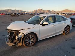 Salvage cars for sale at North Las Vegas, NV auction: 2024 Honda Civic EX