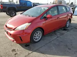 Salvage cars for sale at Los Angeles, CA auction: 2013 Toyota Prius V