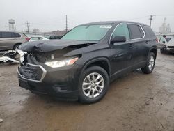 Salvage cars for sale at Dyer, IN auction: 2020 Chevrolet Traverse LS