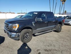 Salvage cars for sale at Van Nuys, CA auction: 2021 Ford F150 Supercrew