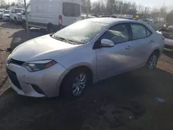 Salvage cars for sale at Chalfont, PA auction: 2014 Toyota Corolla L