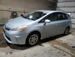 Salvage cars for sale from Copart Blaine, MN: 2012 Toyota Prius V