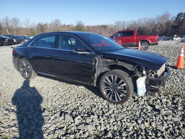 2019 Lincoln Continental Select