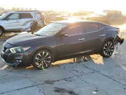 Salvage cars for sale at Grand Prairie, TX auction: 2016 Nissan Maxima 3.5S