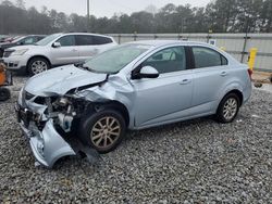 Salvage cars for sale at Ellenwood, GA auction: 2017 Chevrolet Sonic LT