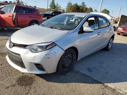 2015 Toyota Corolla L en venta en Gaston, SC