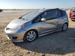 Salvage cars for sale at San Antonio, TX auction: 2010 Honda FIT Sport