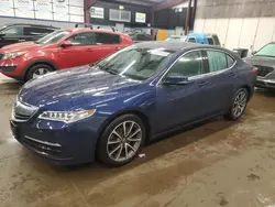 Salvage cars for sale at East Granby, CT auction: 2017 Acura TLX Tech