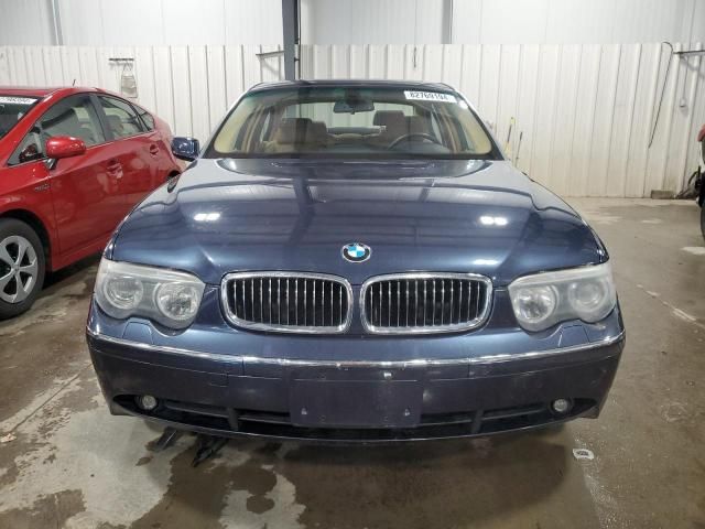 2002 BMW 745 LI