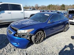 Salvage cars for sale at Byron, GA auction: 2009 Honda Accord EXL