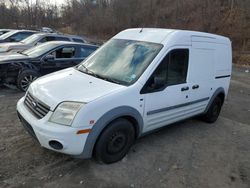 Salvage trucks for sale at Marlboro, NY auction: 2010 Ford Transit Connect XLT