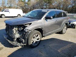 Salvage Cars with No Bids Yet For Sale at auction: 2014 Toyota Highlander XLE