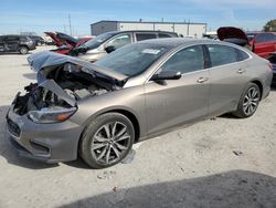 Salvage cars for sale from Copart Haslet, TX: 2017 Chevrolet Malibu LT