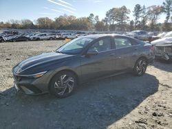 Salvage cars for sale at Byron, GA auction: 2024 Hyundai Elantra Limited