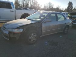 Honda Accord ex salvage cars for sale: 2000 Honda Accord EX