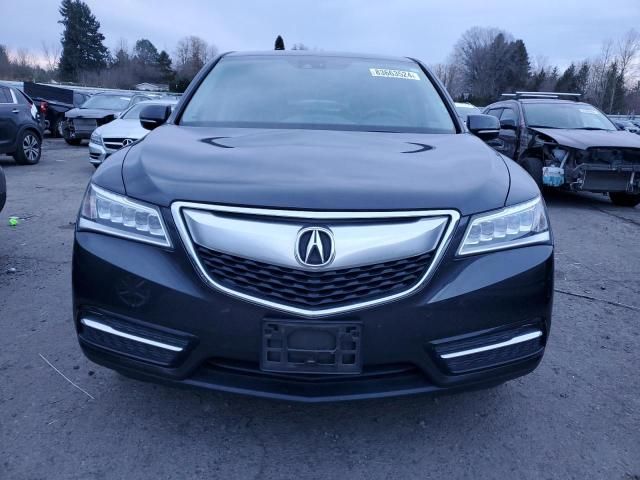 2015 Acura MDX Technology