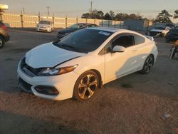 Salvage cars for sale at Newton, AL auction: 2015 Honda Civic SI