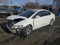 Salvage cars for sale at New Britain, CT auction: 2008 Honda Civic EXL