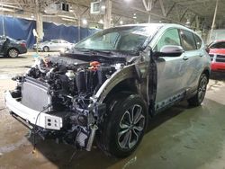 Salvage cars for sale at Woodhaven, MI auction: 2022 Honda CR-V EX