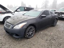 Infiniti salvage cars for sale: 2009 Infiniti G37