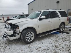 Salvage cars for sale at Appleton, WI auction: 2015 Ford Expedition Limited